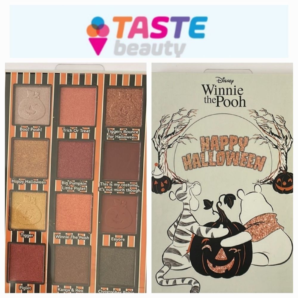 Taste Beauty Winnie The Pooh Happy Halloween‎ Eyeshadow Palette